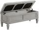 Holland House Gray Storage Bench-0