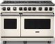 Viking® 7 Series 48'' Pure White Pro Style Gas Range-0