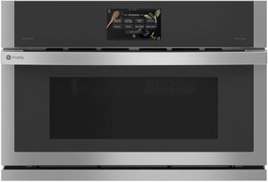 GE Profile 1.7 Cu. Ft. Stainless Steel Built In Microwave Oven with Convection