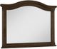 LM Co Home by Vaughan-Bassett Scotsman Molasses Wide Arch Mirror-0