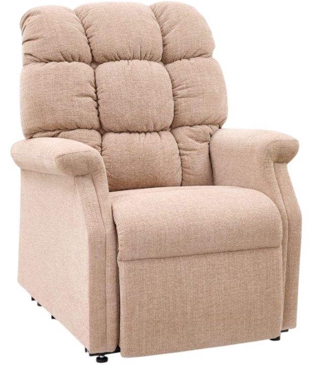 UltraComfort™ Aurora Sandstorm Small Power Lift Recliner-0
