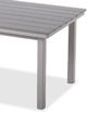 Telescope Casual Cape Grey Rustic Polymer Top Rectangular Bar Height Table with Hole-1