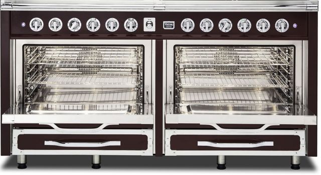 Viking® Tuscany 66" Slate Blue Dual Fuel Pro Style Dual Fuel Range-1