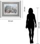 Classy Living Mike Jone Frosty Morning Mirror Framed Wall Art-2