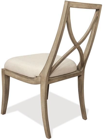Riverside Furniture Sophie X-Back Upholstered Side Chair-1