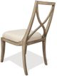 Riverside Furniture Sophie X-Back Upholstered Side Chair-1