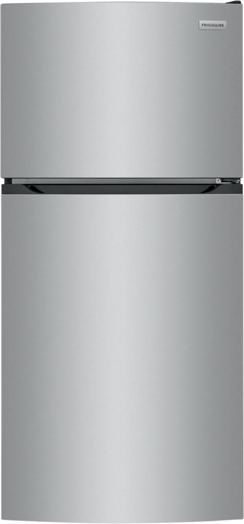 Frigidaire® 28 in. 13.9 Cu. Ft. Brush Steel Top Freezer Refrigerator-0
