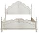 Homelegance® Cinderella Antique White Queen Post Bed-3