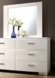 Furniture of America® Malte White Dresser-3