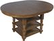 Jofran Inc. Winchester Harvest Round to Oval High/Low Dining Table-0