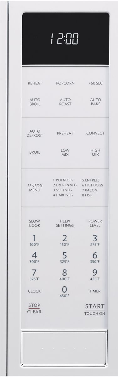 Sharp® 1.5 Cu. Ft. White Countertop Microwave-4