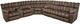 Franklin™ Brayden 3-Piece Alibaba Umber L-Shape Manual Reclining Sectional-0