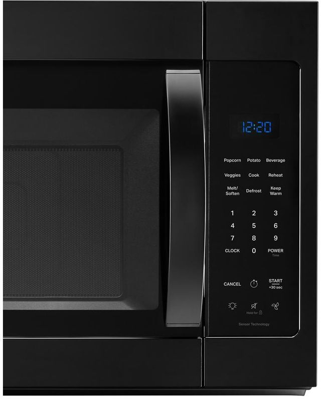 Whirlpool® 30" 1.9 Cu. Ft. Black Over the Range Microwave-2