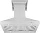 ZLINE 36" Stainless Steel Island Mounted Range Hood with CrownSound® Bluetooth Speakers-2