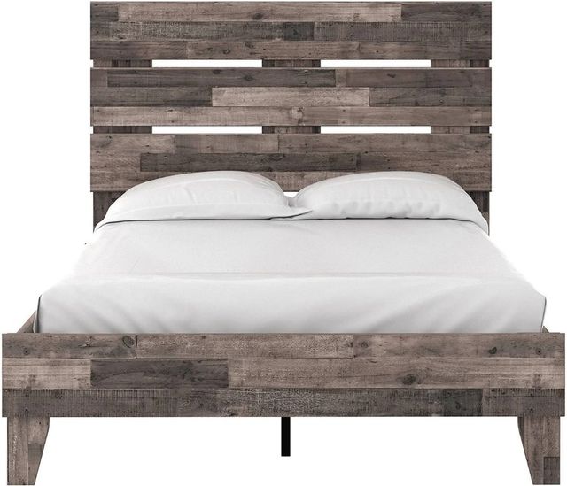 Signature Design by Ashley® Neilsville Multi Gray Full Panel Platform Bed-1
