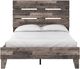 Signature Design by Ashley® Neilsville Multi Gray Full Panel Platform Bed-1
