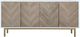 Decor-Rest® Furniture LTD Galley White Credenza-1