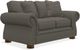 La-Z-Boy® Pembroke Granite Loveseat with Brass Nailhead Trim-0