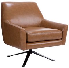 Chaise pivotante en cuir 2097 de Decor-Rest® Furniture LTD