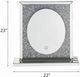 ACME Furniture Noralie Mirrored Rectangular Accent Mirror with LED-4
