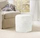 Modern History Somerset Bay Home White Rope Stool Ottoman-0