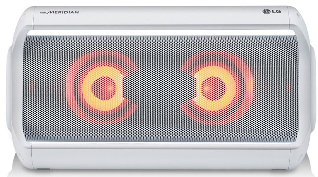 LG XBOOM GO White Water-Resistant Bluetooth Speaker | Direct