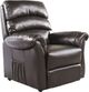 Primo™ International Gotham Fresna Bonded Leather Dark Brown Power Lift Recliner-0