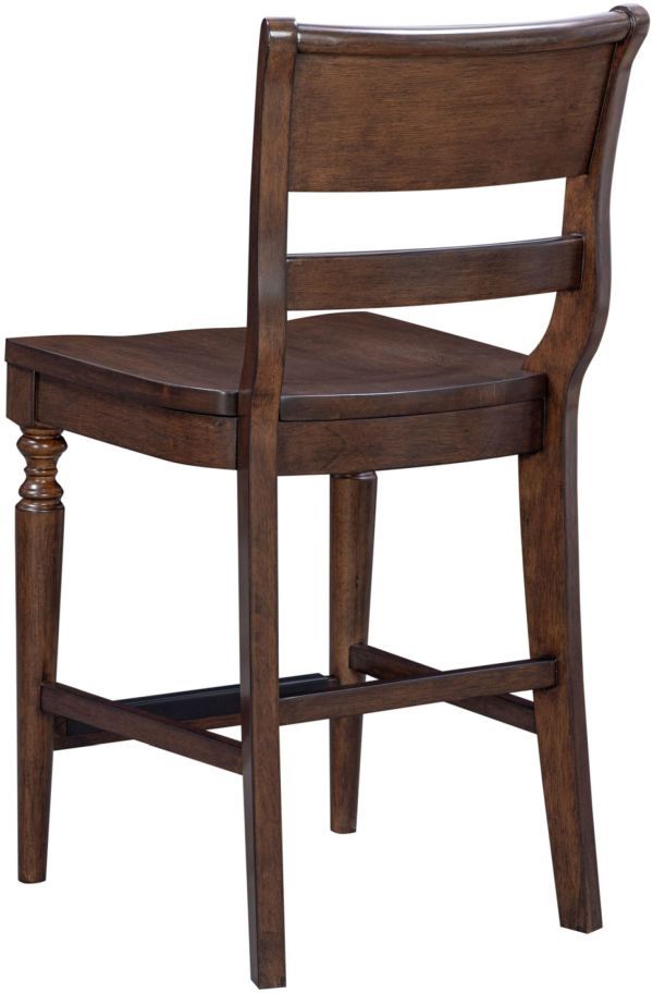 aspenhome® Cambridge Classic Cherry Counter Chair-2