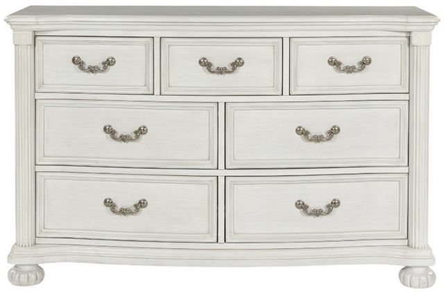 Benchcraft® Montelaine Antique White Dresser-1