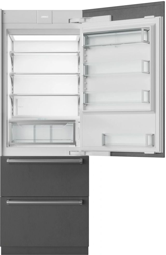 Sub-Zero® Designer Series 30" 15.6 Cu. Ft. Panel Ready Built-In Right Hinge Bottom Freezer Refrigerator-1