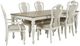 Liberty Furniture Magnolia Manor 7-Piece Antique White/Ivory/Weathered Bark Dining Set-0