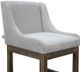 International Furniture Direct Gray Agreeable Gray Upholstered Counter Stool-1