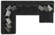 iAmerica Hercules Smoke 3 Piece Sectional-3
