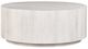 Classic Home Layne Milk White 42" Round Coffee Table-0