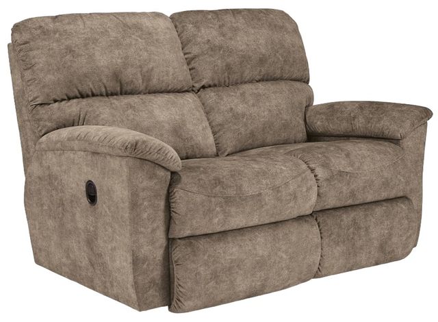La-Z-Boy® Brooks Mushroom Manual Reclining Loveseat-0