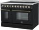 FORNO® Paolo 48" Black Freestanding Induction Range-2