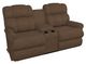 La-Z-Boy® Pinnacle Espresso Manual Wall Reclining Loveseat with Console-0