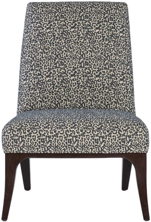 Hooker® Furniture CC Bella Caviar/Merrimac Ebony Slipper Chair-2