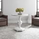 Uttermost® Kabarda White Foyer Table-1