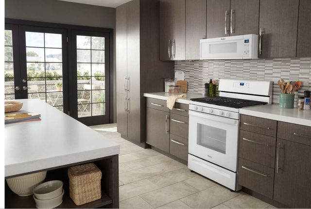 Whirlpool® 1.1 Cu. Ft. White Low Profile Microwave Hood Combination-2