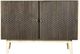 Coaster® Ixora White Washed/Black 2-Door Accent Cabinet-0