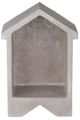 A & B Home Adderly Gray Open-Back House Planter-1