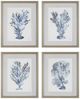 Uttermost® Mary Urban 4-Piece Shibori Coral Framed Prints Set-0