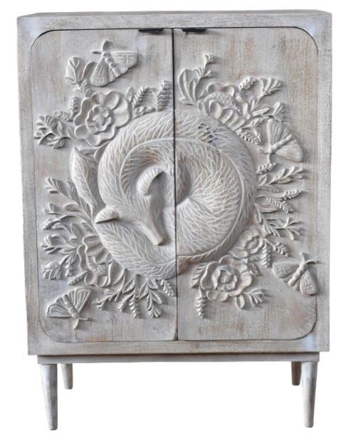 Jaipur Furniture Reyansh White Cabinet-0