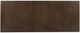 Kincaid® Kafe Mocha 80" Rectangular Trestle Dining Table-2