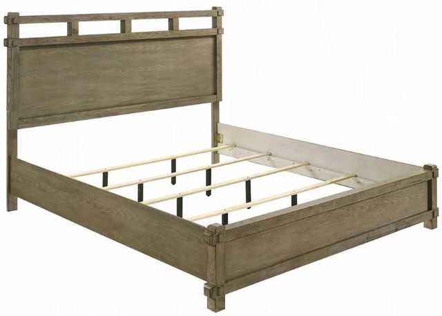 ACME Furniture Colton Antique White Oak Eastern King Panel Bed-0