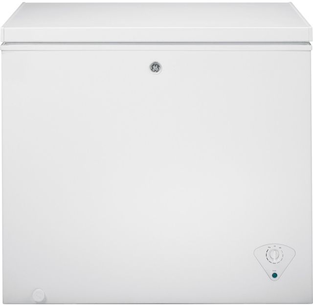 GE® 33" 7 Cu. Ft. White Chest Freezer-0