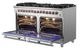 FORNO® Massimo 60" Stainless Steel Pro Style Dual Fuel Range-4