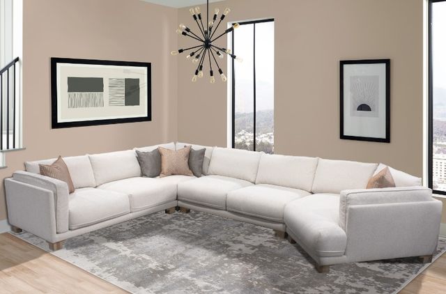 Parker House® Escape 4-Piece Mirage Mist Modular Sectional-1