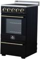 FORNO® Pallerno Alta Qualita 20" Black Pro Style Electric Range-3